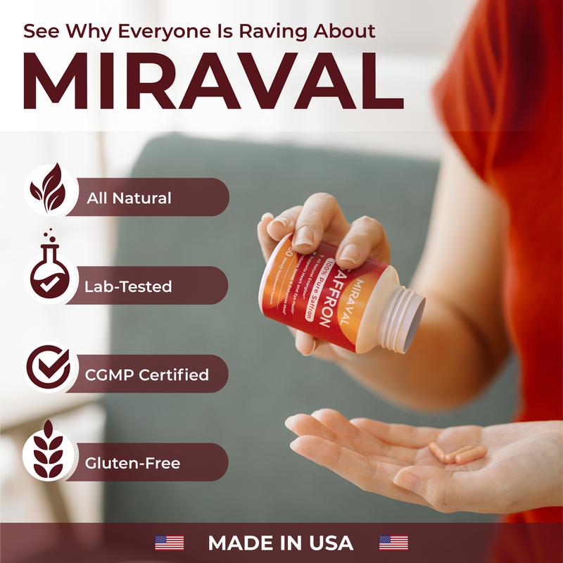 Miraval Organic Saffron Capsules