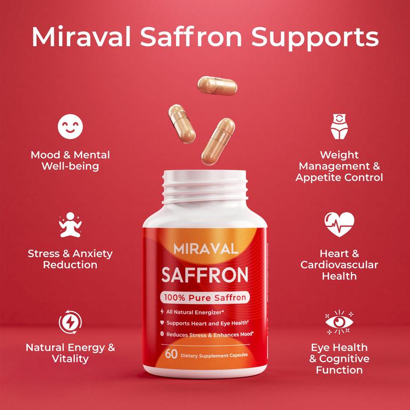 Miraval Organic Saffron Capsules
