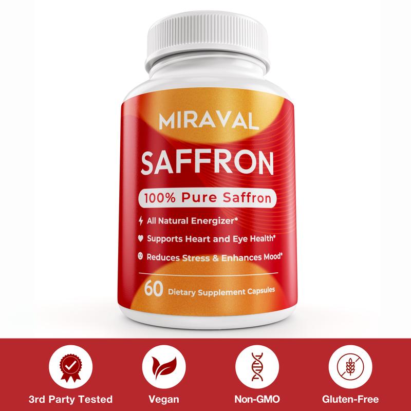 Miraval Organic Saffron Capsules