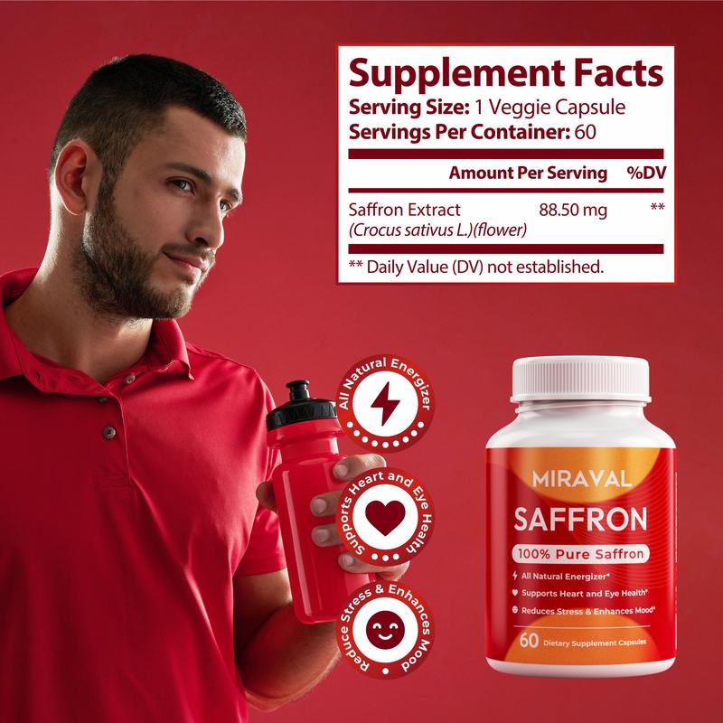 Miraval Organic Saffron Capsules